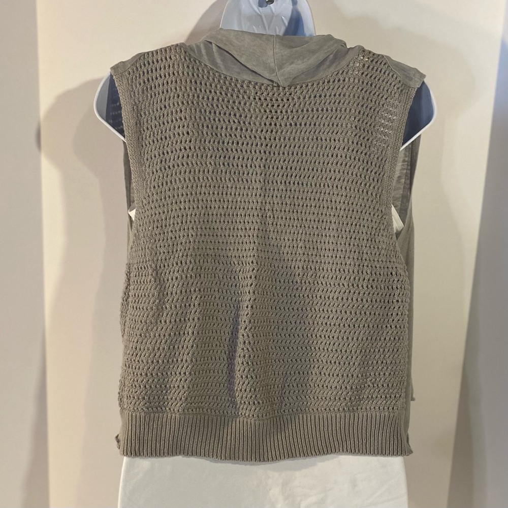 Covington Chiffon Wrap Cardigan - Picture 2 of 7